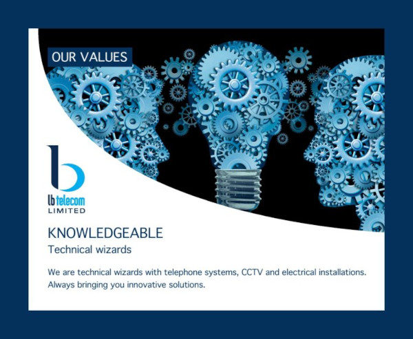 our values  - knowledgeable - technical wizards